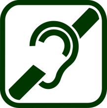 Icono de tecnologías para la audición