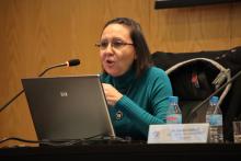 Imagen de la ponente M. Luz Congosto