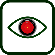 Icono de visión artificial
