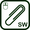 Pointing device software utilities icon