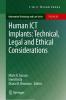 "Human ICT Implants: Technical, Legal and Ethical Considerations" cover image